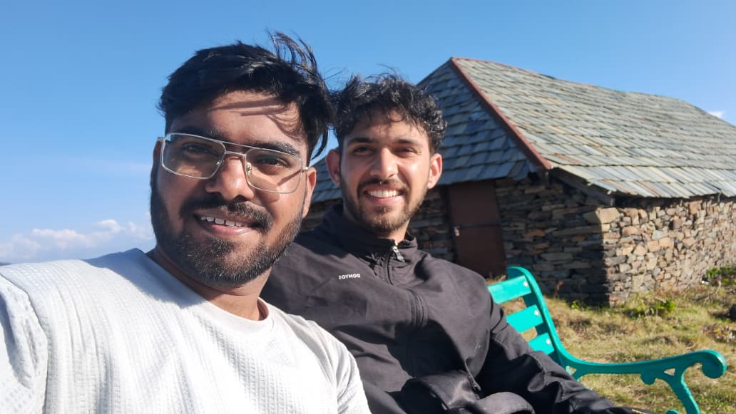 The bench at the top of Prashar